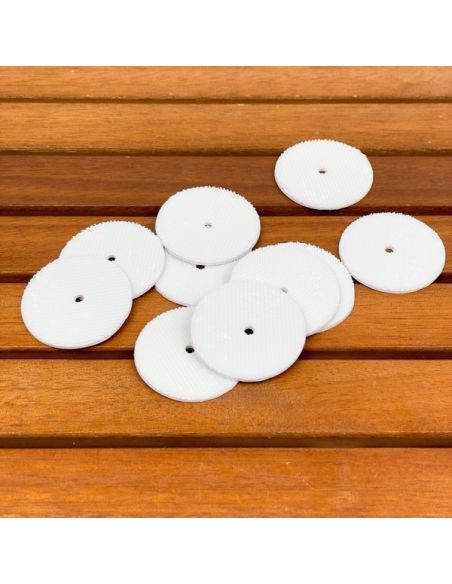 Dischetti in Velcro Maschio 10 pz