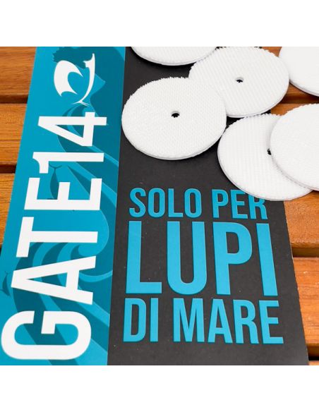 Dischetti in Velcro Maschio 10 pz