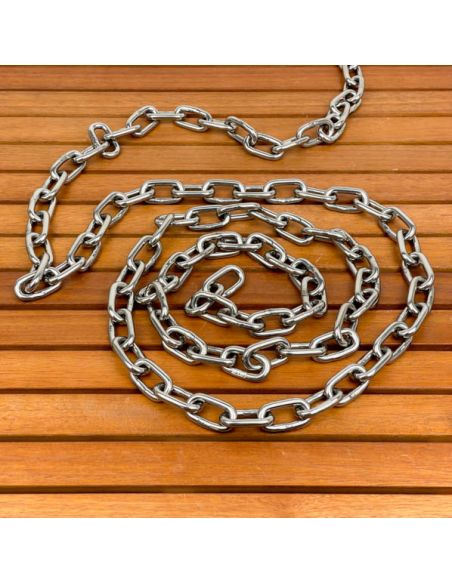 Catena Inox Genovese 6 mm al metro