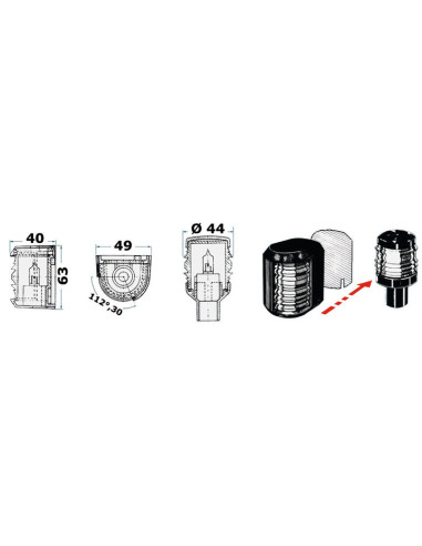 Luci di via Utility Compact