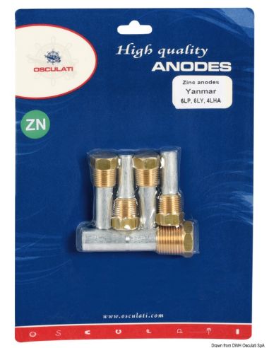 Kit zinco motori entrobordo 6LP/6LY/4LH