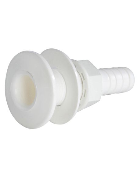 Scarico a mare con portagomma in polipropilene Scarico a mare con portagomma in polipropilene