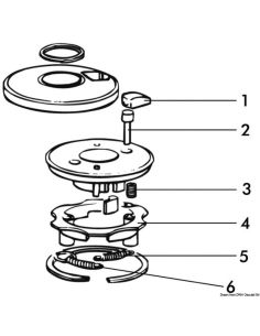 Ricambio LEWMAR per winch a 3 velocità