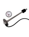 Indicatore Livello Carburante Bianco con Sensore Galleggiante 10-180 ohm
