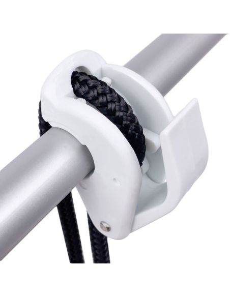 Clips 4 Pz Bloccaggio Parabordi su Battagliola e Tientibene per Cima Ã˜ max 8 mm