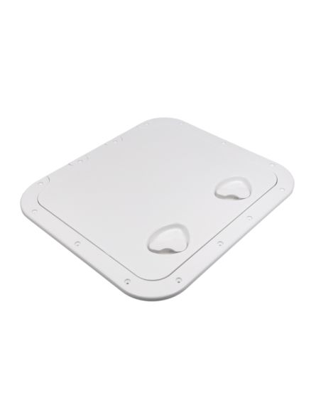 Portello d'ispezione in ABS con Rivetti di fissaggio inox incluse 463x517 mm