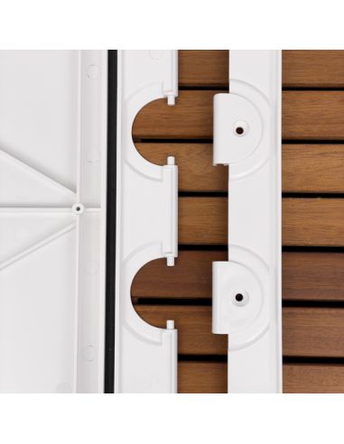 Portello d'ispezione in ABS con Rivetti di fissaggio inox incluse 463x517 mm