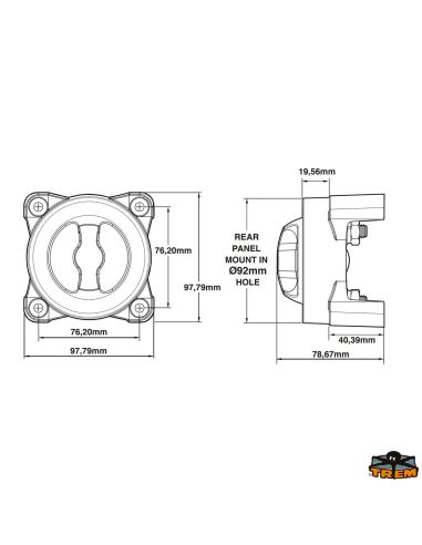 Deviatore Maxi HEAVY DUTY 0-1-2 BOTH