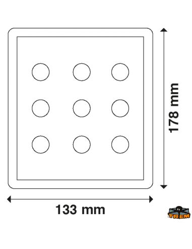 Pannello elettrico verticale cablato a treccia con portafusibili