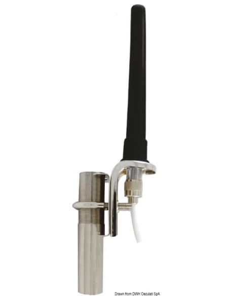 Mini antenna GLOMEX per VHF/AIS lunghezza cm 14 RA 111