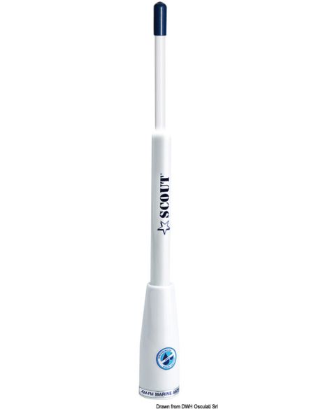 Antenna SCOUT AM/FM 90 cm