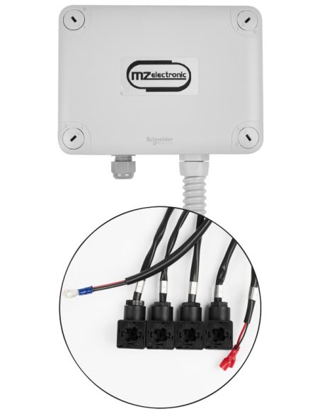 Pannello fisso con centralina più radiocomando per passerelle