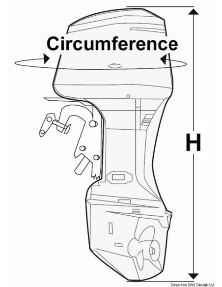 Coprimotore fuoribordo OCEANSOUTH 2/4 tempi Top Quality - Motore completo