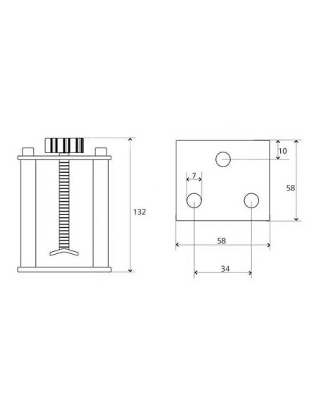 Ferma Ancora per Musone Basculante Classic e XL