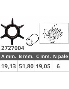 Girante Mariner/Mercury/Suzuki