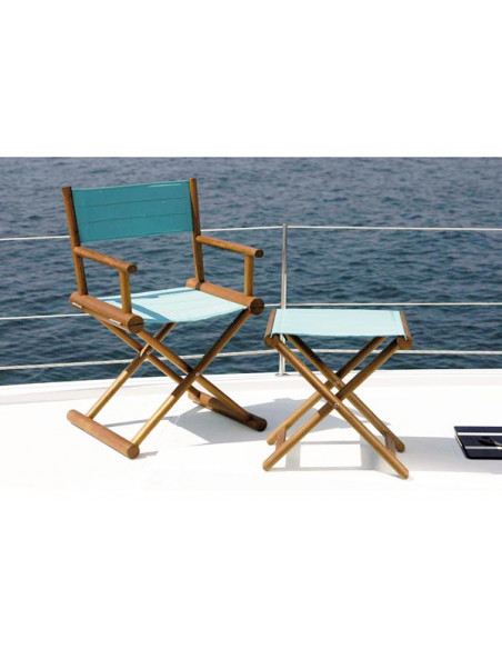 Sgabello Pieghevole Teak MB