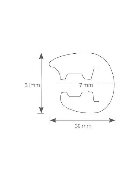 Profilo parabordo L35