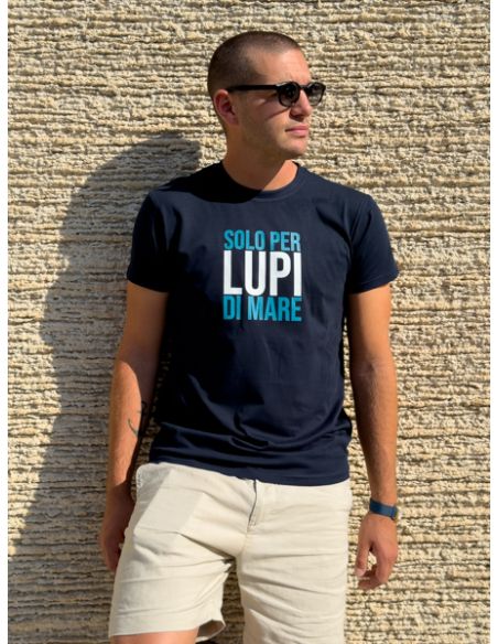 T-shirt Uomo Solo per Lupi di Mare