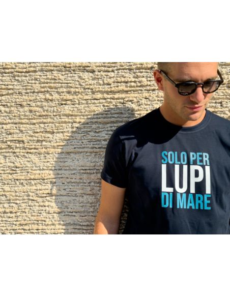 T-shirt Uomo Solo per Lupi di Mare