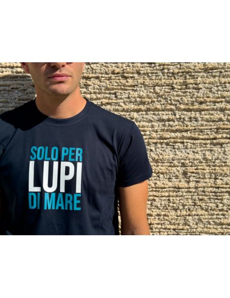 T-shirt Uomo Solo per Lupi di Mare