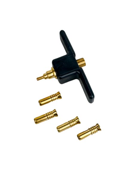 Set 4 Valvole per Parabordi Majoni e 1 Adattatore per Pompa in Ottone Set 4 Valvole per Parabordi Majoni e 1 Adattatore per Pompa in Ottone
