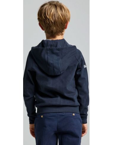 Slam Felpa con Cappuccio JR Deck FZ Hoodie