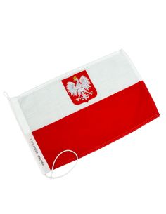 Bandiera Polacca con Stemma
