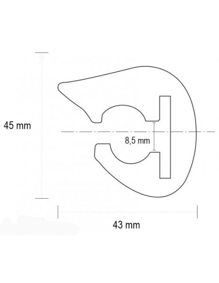 Profilo Parabordo Bottazzo L45