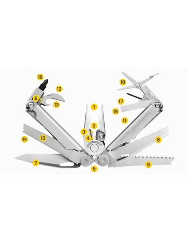 Leatherman Wave Plus Pinza Multifunzione