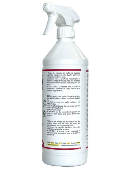 Iosso Raft Mould Elimina Macchie di Muffa per Gommoni