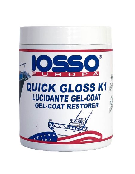 Iosso Quick Gloss K1 Lucidante per Gelcoat