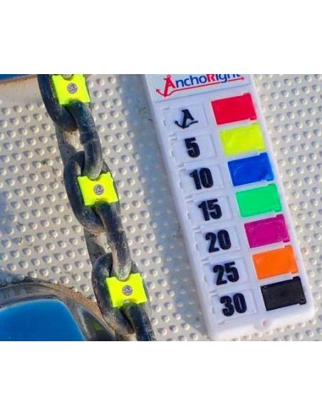 Segnacatena con Vite Colorati Anchoright