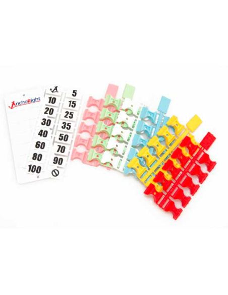 Segnacatena con Vite Colorati Anchoright