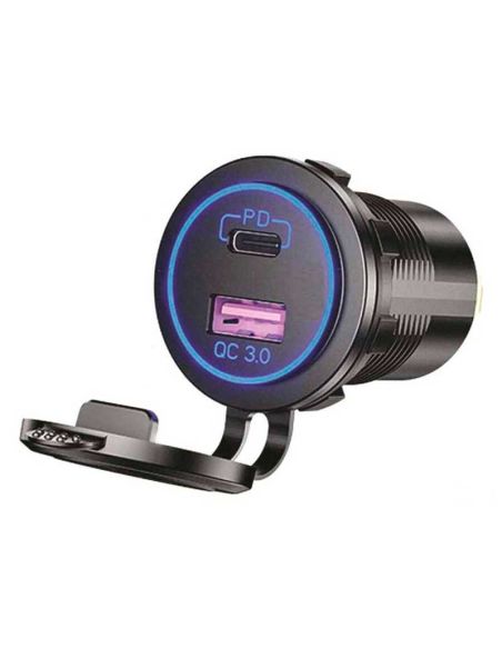 Presa Usb 3.0A e Type C