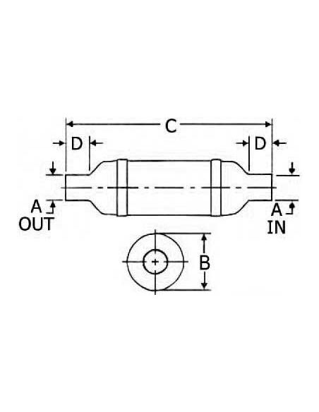 Marmitta silenziatrice CENTEK Vernatone