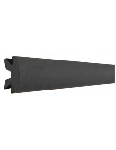Profilo parabordo con supporto in Alluminio Anodizzato