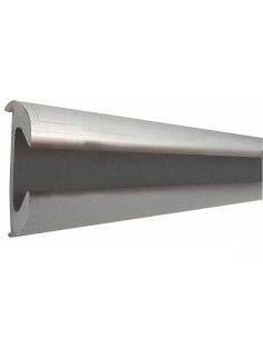 Supporto in Alluminio per Profilo Parabordo in PVC 37 mm