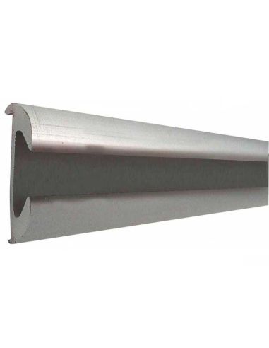 Supporto in Alluminio per Profilo Parabordo in PVC 37 mm