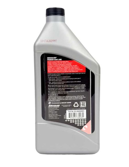 Quicksilver Olio Piede Gear Lube Premium 1L