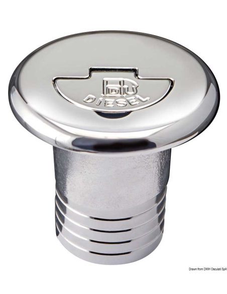 Tappo imbarco in ottone cromato