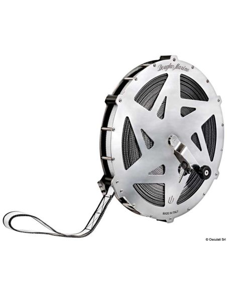 Avvolgitore per nastro DOUGLAS MARINE Evo Reel ultraresistente in acciaio inox