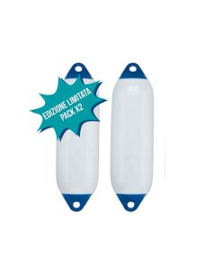 Parabordo Majoni Star Fender Testa Blu (Pack da 2)