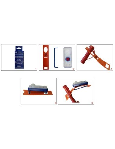 Kit Luce Automatica per Giubbotto di Salvataggio – Modello L001 con Clip e Supporti