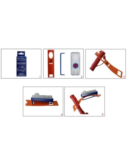 Kit Luce Automatica per Giubbotto di Salvataggio – Modello L001 con Clip e Supporti Kit Luce Automatica per Giubbotto di Salvataggio – Modello L001 con Clip e Supporti