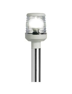 Asta led estraibile 60 cm con base bianca