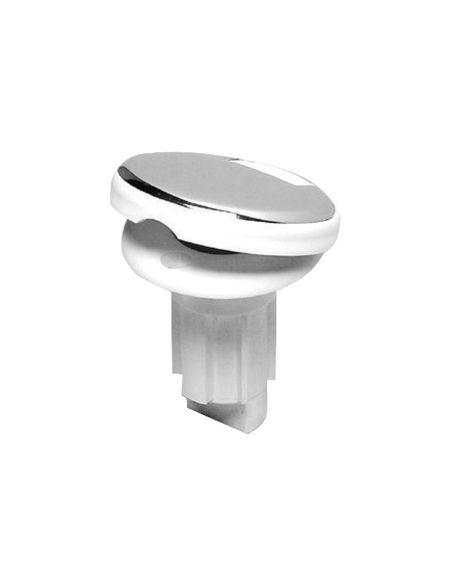 Asta led estraibile 60 cm con base bianca