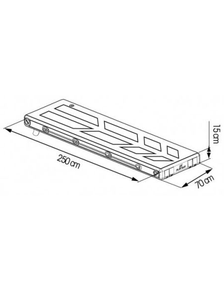 Passerella Gonfiabile Galleggiante