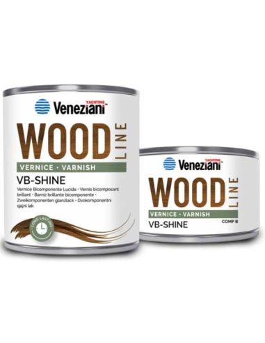 Vernice trasparente bicomponente lucida VB-Shine