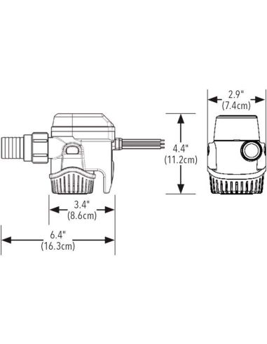 Pompa di Sentina Rule Mate Automatica 12V