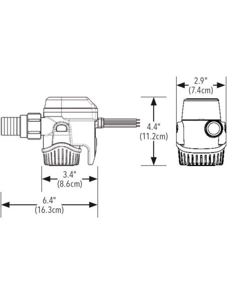 Pompa di Sentina Rule Mate Automatica 12V